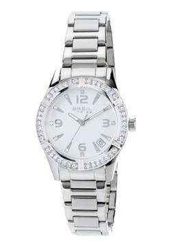Breil - Damenuhr Kollektion C'est CHIC EW0270 - Damenuhr mit Kristallen - Uhrarmband aus poliertem Edelstahl - 32 mm von Breil