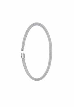 Breil Schmuck Kollektion Magnet System, Damenarmbänder aus Stahl, Farbe Silber, Größe 41,6 ohne Steine - TJ3303 von Breil