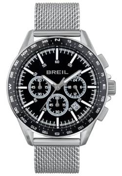 Breil - Uhr für Mann rund mit einfarbigem Zifferblatt und Stahlgehäuse Sammlung Rugged von Breil