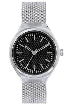 Breil Unisex Spin Off Uhr nur Uhrwerk - 3h Quarz und MESH Stahl von Unisex von Breil