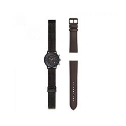 Herren Armbanduhr Brown Leather Strap 44mm von Breil