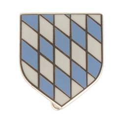 Breiter Hutanstecker Hutabzeichen Hutschmuck Anstecker Bayrisches Wappen 1,5 x 1,5 cm Trachtenpin Brosche von Breiter