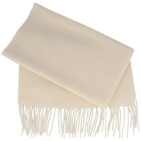 Breiter Schal, Weich/Cashmere100%/Fransenschal Uni-Farbe von Breiter