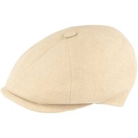 Breiter Schiebermütze 6-teilige Flatcap 100% Organic Leinen von Breiter