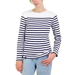 Breizh Ocean - Piriac Matrosen-Shirt, gestreift, dick, aus Bio-Baumwolle – Damen – XS bis 4XL von Breizh Ocean