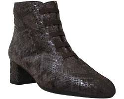 Brenda Zaro, F1780 Keelbo, Damen Stiefel, Braun Python, Braun - Braun. - Größe: 39 EU von Brenda Zaro