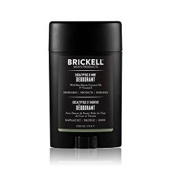 Brickell Herrenprodukte Natürliches Deodorant für Männer, natürlich und biologisch, Aluminium, Alkohol und Backpulver frei, 78 ml (Eukalyptus & Minze) von Brickell Men's Products