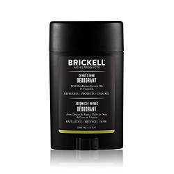 Brickell Herrenprodukte Natürliches Deodorant für Männer, natürlich und biologisch, Aluminium, Alkohol und Backpulver frei, 78 ml (Zitrusfrüchte und Kräuter) von Brickell Men's Products