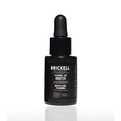 Brickell Men Hyaluronsäure-Gesichtsserum-Booster für Männer, Natürlicher und Organischer Hyaluronsäure-Booster für das Gesicht, um Feuchtigkeit zu Spenden und Feine Linien und Fältchen zu Reduzieren von Brickell Men's Products