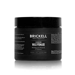 Brickell Men’s Wachs-Pomade für Männer für Flexiblen Halt – 59 mL – Natürlich und Organisch von Brickell Men's Products