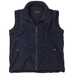 Brigg Fleece-Weste Übergröße dunkelblau, Größe:12XL von Brigg