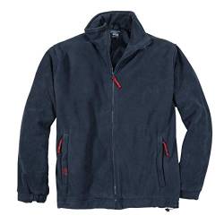 Brigg Fleecejacke Übergröße dunkelblau, Größe:2XL von Brigg