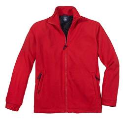 Brigg Fleecejacke Übergröße rot, XL Größe:5XL von Brigg