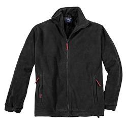 Brigg Fleecejacke Übergröße schwarz, XL Größe:10XL von Brigg