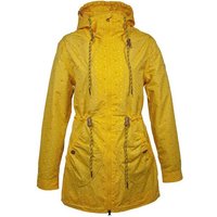 Brigg Regenjacke Damen Wetterjacke Lizzy Möwen-Print - Outdoor-Jacke Maritim mit Kapuze von Brigg