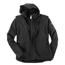 Brigg Soft Shell Jacke und Weste schwarz Übergröße, XL Größe:3XL von Brigg