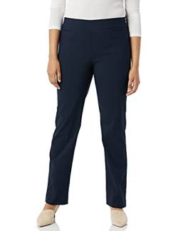 Briggs New York Damen Super Stretch Millennium Welt Pocket Pull On Career Pant Unterhose, Navy, 18 EU von Briggs New York