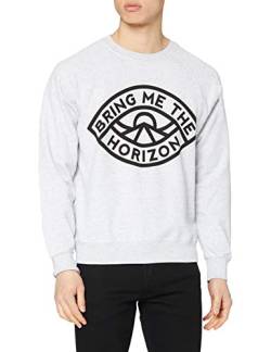 Bring Me The Horizon Herren Eye Sweatshirt, grau, M von Bring Me The Horizon