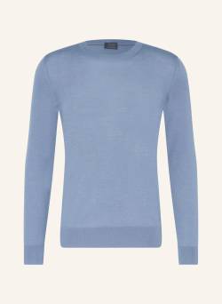 Brioni Cashmere-Pullover Mit Seide blau von Brioni