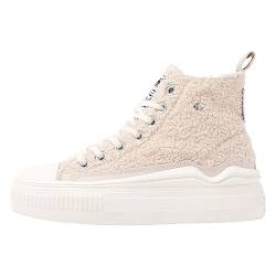 British Knights Damen Kaya Flow MID Sneaker, Beige Cremeweiss, 37 EU von British Knights