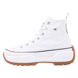 British Knights Damen Kaya MID Fly Sneaker, White, 36 EU von British Knights