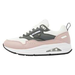 British Knights Damen Lennox Sneaker, Rosa Weiss Dunkelgrau, 37 EU von British Knights