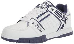 British Knights Herren Astra Sneaker, Weiß/Deep Ocean, 42 EU von British Knights