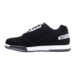 British Knights Herren Metros Sneaker, Schwarz/Weiß/Black Ice, 43 EU von British Knights