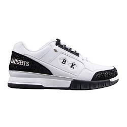 British Knights Herren Metros Sneaker, Weiß/Schwarz/Black Ice, 47 EU von British Knights