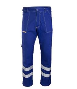 Brixton Classic Blau mit Reflektor Sommerarbeitshose Arbeitshose Gartenhose Sicherheitshose Schutzhose Arbeitsbekleidung 98 von Brixton