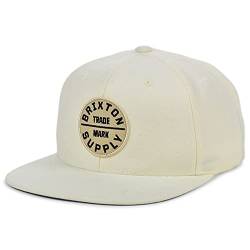 Brixton Oath III Adjustable Snapback Cap Natural von Brixton