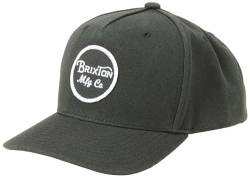 Brixton Unisex-Adult Wheeler Snapback Cap, Black, O/S von Brixton