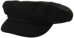 Brixton Unisex-Erwachsene Fiddler Cap Zeitungskappe, Schwarz, X-Large von Brixton