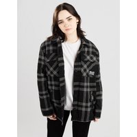 Broken Promises Warrior Plaid Shacket Hemd black von Broken Promises