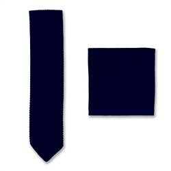 Broni&Bo Gestrickte Krawatte und Einstecktuch neuesten Hochzeitsstile für Bräutigame und Trauzeugen – Stilvolle, elegante Hochzeitsfarben von Broni&Bo