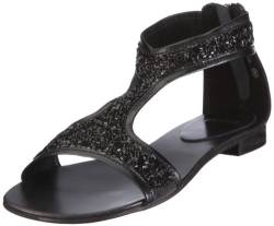 Bronx Alys 37 Black perlen 83785-C1, Damen, Sandalen/Fashion-Sandalen, Schwarz (Black), EU 39 von Bronx