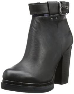 Bronx BX 566 33543-A, Damen Stiefel, Schwarz (Black/Dark Silver 806), EU 40 von Bronx