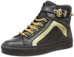 Bronx BX 579 43891-H, Damen Sneaker, Schwarz (Black/Gold 231), EU 36 von Bronx