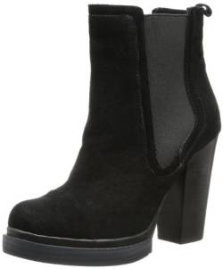 Bronx Damen BX 566 Chelsea Boots, Schwarz (Black 01) von Bronx