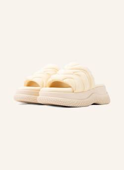 Bronx Plateau Sandaletten Bru-Te beige von Bronx