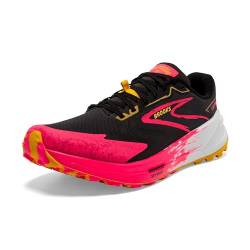 BROOKS Damen Catamount 3 Sneaker, Black Diva Pink Lemon Chrome, 37.5 EU von Brooks