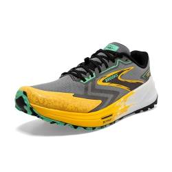 BROOKS Herren Catamount 3 Sneaker, Lemon Chrome Sedona Salbei, 45.5 EU von Brooks