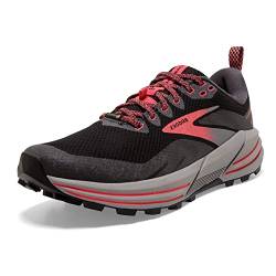 Brooks Damen Cascadia 16 Gtx Laufschuh, Black Blackened Pearl Coral, 42 EU von Brooks