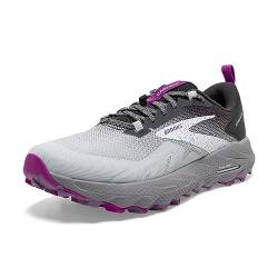 Brooks Damen Cascadia 17 Sneaker, Oyster Blackened Pearl Purple, 35.5 EU von Brooks