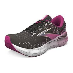 Brooks Damen Glycerin Gts 20 Sneaker, Black Fuchsia Linen, 39 EU von Brooks