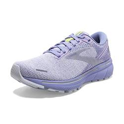 Brooks Damen-Laufschuh Ghost 14 Neutral, Lila/Violett/Limettengrün, 39 EU von Brooks