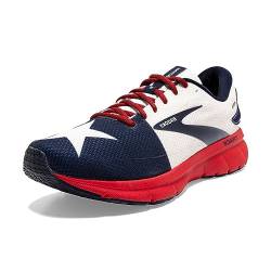 Brooks Damen Trace 2 Neutral Laufschuh, Rot/Weiß/Marineblau, 41 EU von Brooks