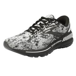 Brooks Herren Adrenaline GTS 23 unterstützender Laufschuh, weiß/grau/schwarz, 47.5 EU von Brooks