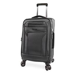 Brookstone Luggage Harbor Spinner Koffer, Dunkles Charcoal, Carry-On 21-Inch, Harbor Spinner Koffer von Brookstone Luggage