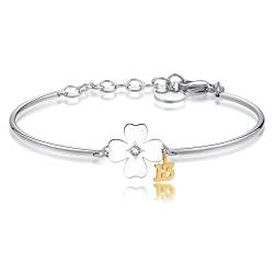 Brosway Armband Frau mit Symbol Kleeblatt aus Edelstahl | Kollektion CHAKRA - BHK316 von Brosway